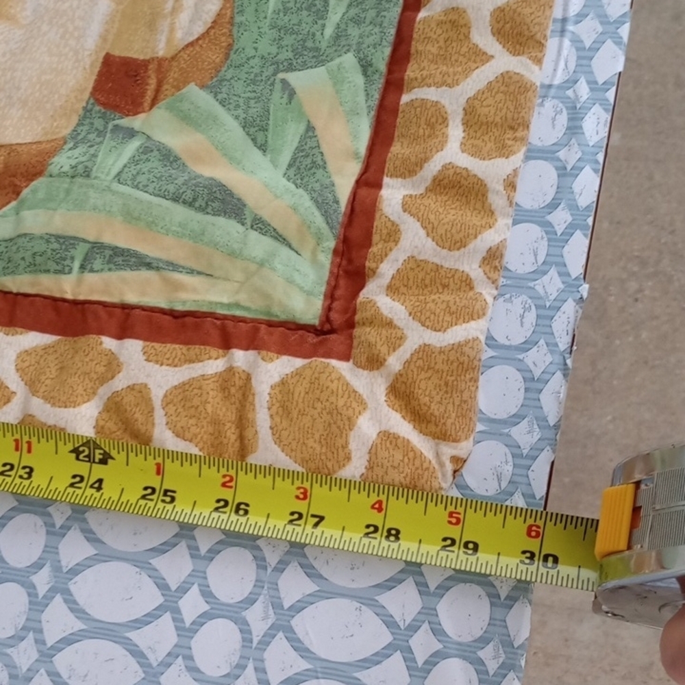 Cute Safari Animal Baby Blanket - Picture 3 of 9